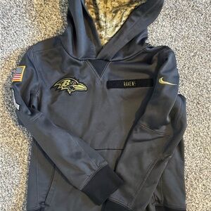 NFL Baltimore Ravens Kids Hoodie - Dark Gray